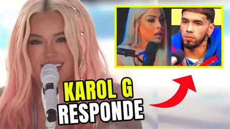 Karol G No Lo Soporta M S Y Env A Mensaje A Anuel Aa Y Yailin Mensaje