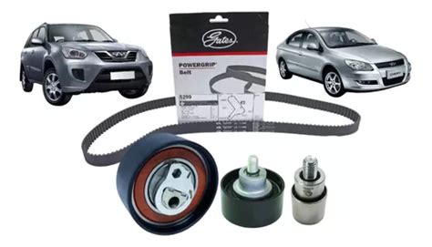 Kit Correia Dentada Chery Tiggo 2 0 16v Cielo 1 6 Nf Frete grátis