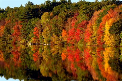 New England Autumn Worcester Lake Sept 11 Andrew Tisdall Flickr