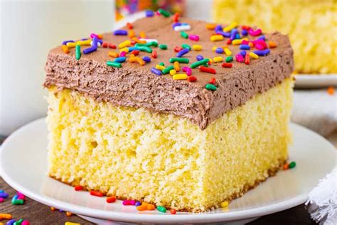Yellow Cake Recipe Dirty Dishes Messy Kisses