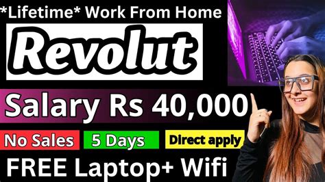 Revolut Salary Month Work From Home Job Online Jobs