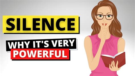 The Power Of Silence Secret Benefits Of Being Silent Youtube