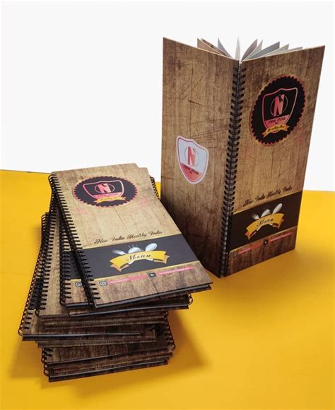 Restaurant Menu Card Printing Service At Rs 750 Piece In New Delhi