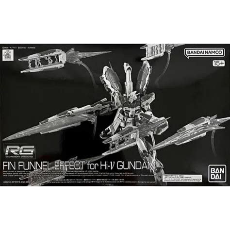 Pre Order Rg Premuim Bandai Fin Funnel Effect Set For Rx 93 Hi Nunu