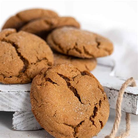 Old Fashioned Molasses Cookies Seasons And Suppers