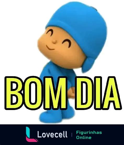 Figurinha Boa Noite E Bom Descanso Do Pocoyo Para WhatsApp Lovecell