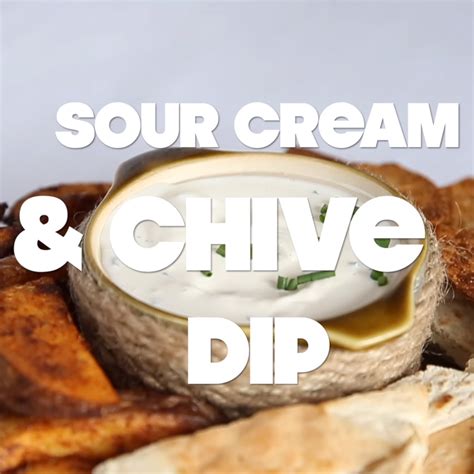 Sour Cream Chive Dip Artofit