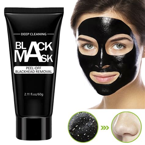 Vanelc Blackhead Remover Mask Activated Charcoal Peel Off Mask For All Skin Types Deep Cleansing