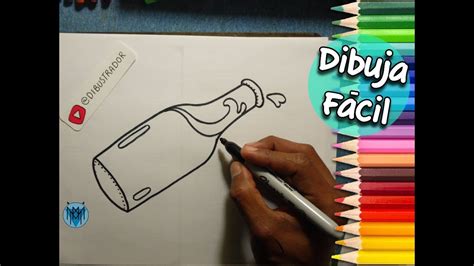 C Mo Dibujar Una Botella Con Agua F Cil Dibustrador Art Youtube