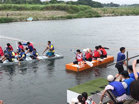 上位を狙え！多摩川いかだレース 2019年7月22日 エキサイトニュース