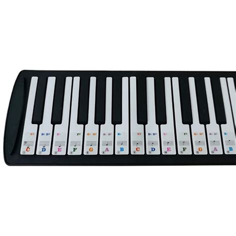 Buy Diy Sticker Piano Keyboard Stickers Specially For Key Colorful