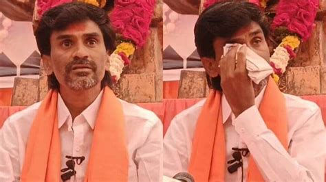 Manoj Jarange Patil आता गोळ्या घातल्या तरी माघार नाही मराठा आरक्षणाबाबत जरांगे पाटील भावुक