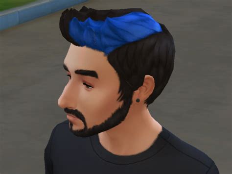 The Sims Resource Jack Barakats Stripe Y Skunk Hair 2015 2019