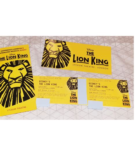 Enter Raffle To Win Tickets The Lion King Th Feb Hosted By Babies