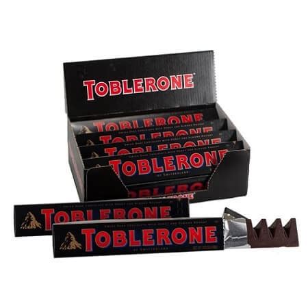 Dark Chocolate Toblerone | Shaped Chocolate Bars | Impulse