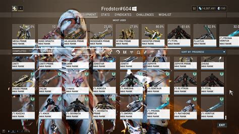 After All These Years Finally I Have Them All Rwarframe