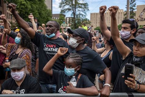 George Floyd Updates 10th Night Of Protest Follows Somber Memorial