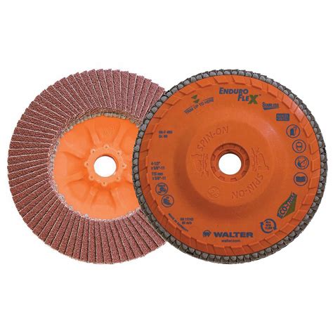 WALTER SURFACE TECHNOLOGIES Type 27 4 1 2 In X 5 8 11 Flap Disc