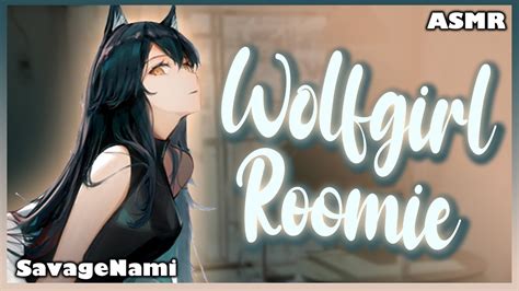 Wolf Girl Roommate Cuddles And Teases You To Relax F4m Asmr Rp Youtube