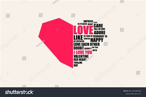 heart shape message  love cute stock vector royalty