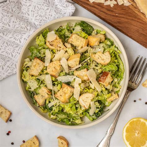 The Best Caesar Salad Recipe A Mind Full Mom