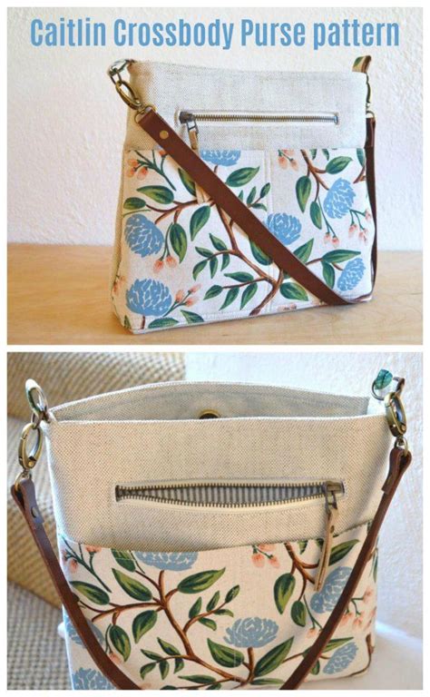 The Kaitlin Crossbody Purse Pattern With Video Sew Modern Bags