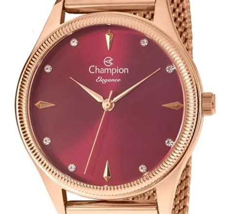 Reloj pulsera Champion Elegance CN24379I Relógio Champion Feminino Rosê