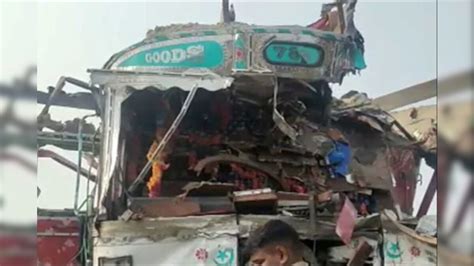 Eight Killed As Speeding Double Decker Bus Head On Collision With Truck