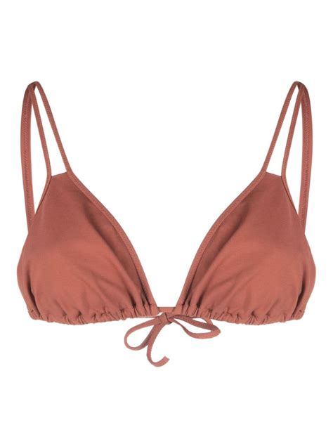 Eres Ficus Triangle Bikini Top In Brown ModeSens