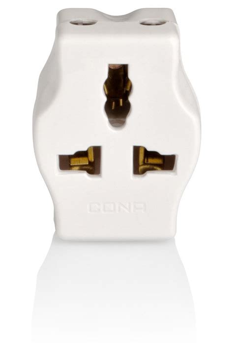 Buy Cona Curve 3 Pin Multi Plug 6a White Pack Of 4 Online ₹220 From