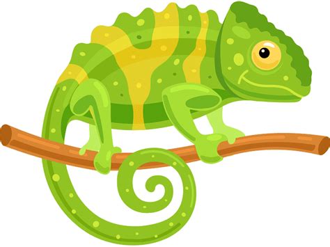 Clipart of Chameleon - ClipartWorld