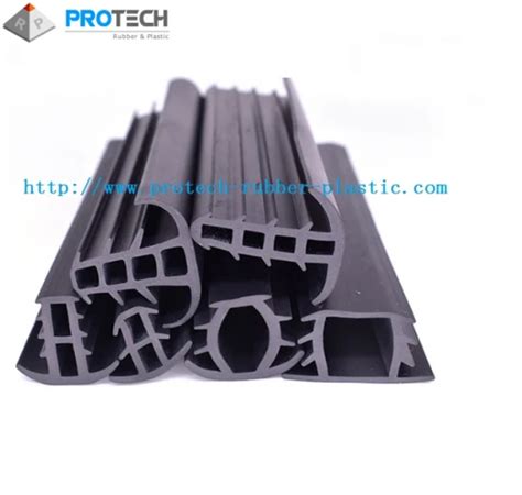 Custom OEM EPDM Rubber Seals Strip Rubber Extrusion Profile Extruded