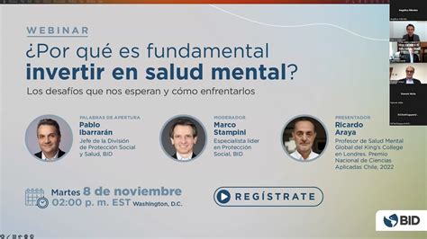 Por Qu Es Fundamental Invertir En Salud Mental Youtube