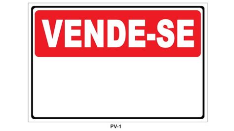 Placa Vende Se Compre Produtos Personalizados No Elo