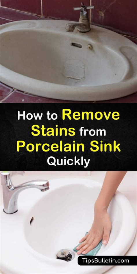 Incredible Ways To Remove Stains From A Porcelain Sink Cleaning