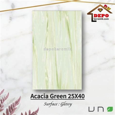 Jual Uno Acacia Green X Kw Keramik Kilap Glossy Motif Marble