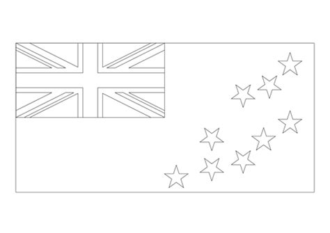 Bandera De Tuvalu Para Descargar Colorear  Png Pdf