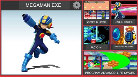 Megaman Exe Smash Bros Moveset By Williamheroofhyrule On Deviantart