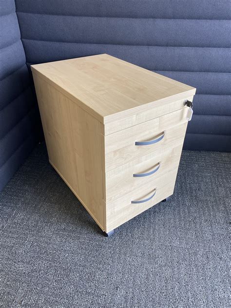 3 Drawer Mobile Pedestal Drawer Unit Predominantly Office