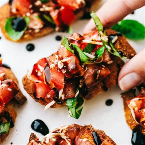 Easiest Bruschetta Recipe The Recipe Critic