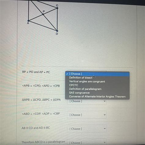 Given In Quadrilateral Abcd Diagonals Ac And Bd Bisect Oneanother Prove Quadrilateral Abcd Is