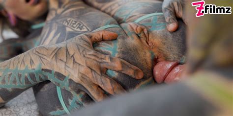 Tattooed Alt Babe Anuskatzz Enjoys Taking A Big Cock Up Her Tight Asshole Photos