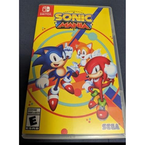 Sonic Mania Nintendo Switch Shopee Brasil