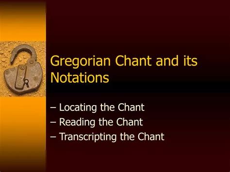 Ppt Gregorian Chant And Its Notations Powerpoint Presentation Free