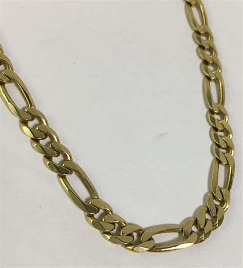 Sold At Auction 14k Gold Italy Necklace