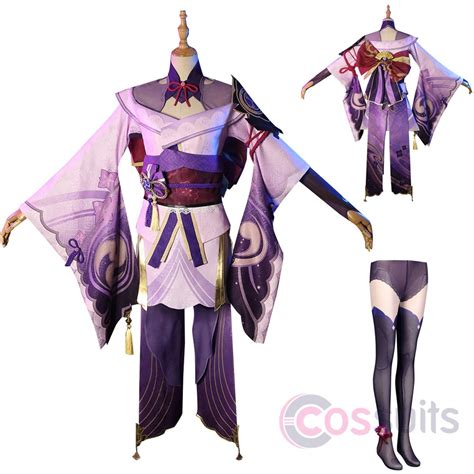 Baal Costume Game Genshin Impact Cosplay Outfit - CosSuits