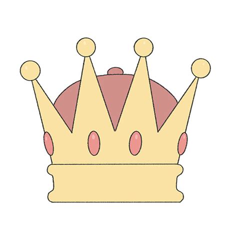 How to Draw a King Crown - Easy Drawing Tutorial For Kids