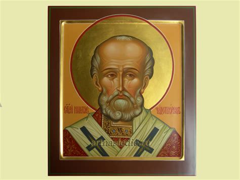 Икона Николай Чудотворец Мирликийский Арт.0811, готовая и под заказ ...