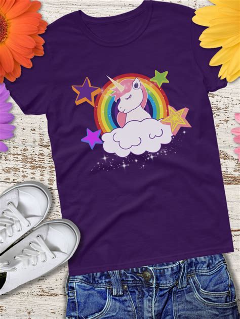 Magical Unicorn T Shirt Cute Unicorn Shirt For Women Unicorn Birthday T Unicorn Rainbow