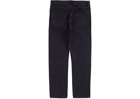 Supreme Stone Washed Slim Selvedge Jean Ss24 Stone Washed Indigo Men